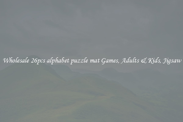 Wholesale 26pcs alphabet puzzle mat Games, Adults & Kids, Jigsaw