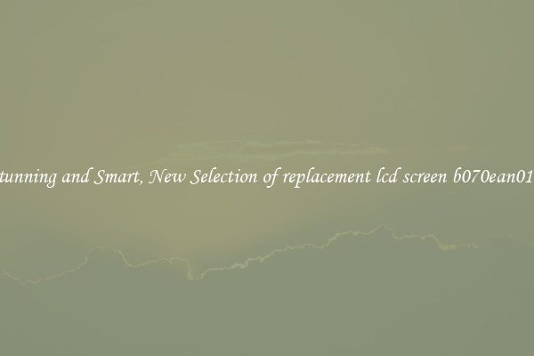 Stunning and Smart, New Selection of replacement lcd screen b070ean01.6