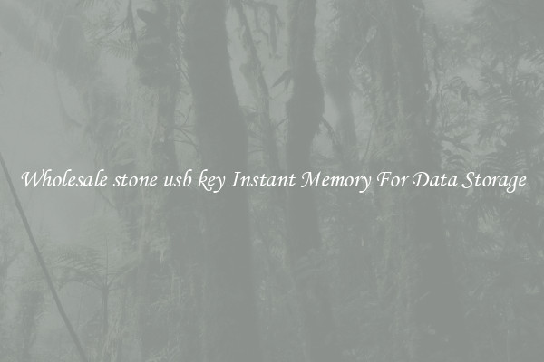 Wholesale stone usb key Instant Memory For Data Storage
