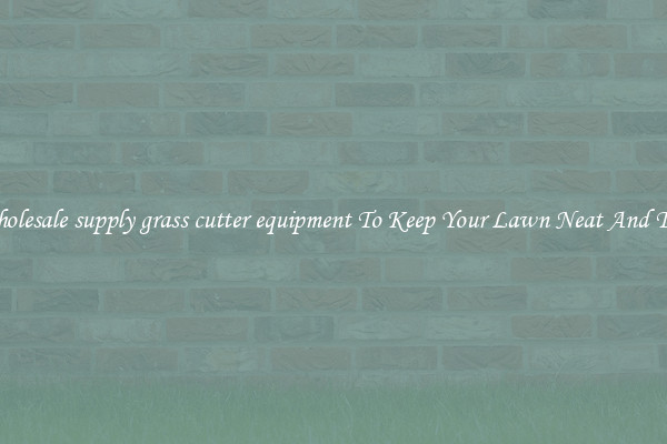 Wholesale supply grass cutter equipment To Keep Your Lawn Neat And Tidy