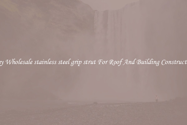 Buy Wholesale stainless steel grip strut For Roof And Building Construction