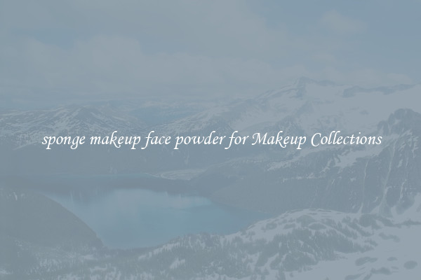 sponge makeup face powder for Makeup Collections